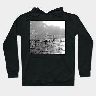 wet south coast pier 1 Hoodie